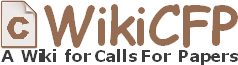 Wiki for Call for Papers Wiki for Call for Papers